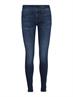 NMLUCY NW SKINNY JEANS AZ115DB NOOS dark blue denim