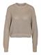 NMMAYSA L/S O-NECK KNIT NOOS aluminum