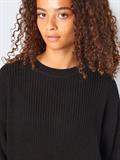 NMMAYSA L/S O-NECK KNIT NOOS black