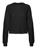 NMMAYSA L/S O-NECK KNIT NOOS black