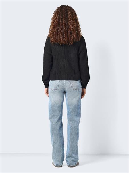 NMMAYSA L/S O-NECK KNIT NOOS black