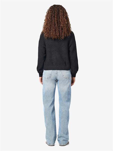 NMMAYSA L/S O-NECK KNIT NOOS black