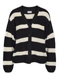 NMMAYSA L/S V-NECK KNIT CARDIGAN NOOS black