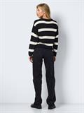 NMMAYSA L/S V-NECK KNIT CARDIGAN NOOS black