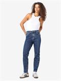NMMONI HW ANK JEANS AZ365DB FWD NOOS dark blue denim