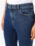 NMMONI HW ANK JEANS AZ365DB FWD NOOS dark blue denim