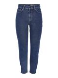 NMMONI HW ANK JEANS AZ365DB FWD NOOS dark blue denim
