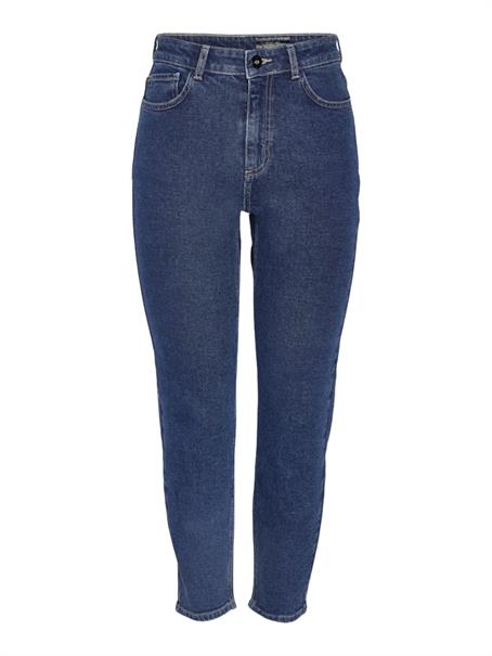 NMMONI HW ANK JEANS AZ365DB FWD NOOS dark blue denim