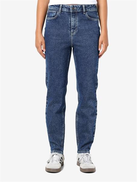 NMMONI HW ANK JEANS AZ365DB FWD NOOS dark blue denim
