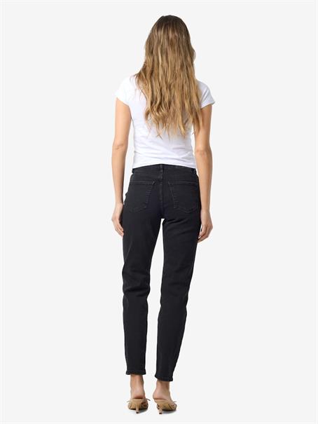 NMMONI HW ST ANK BLACK JEANS NOOS black denim
