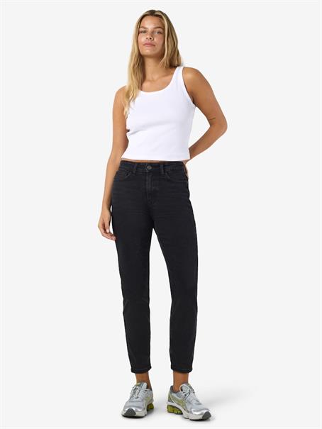 NMMONI HW ST ANK BLACK JEANS NOOS black denim