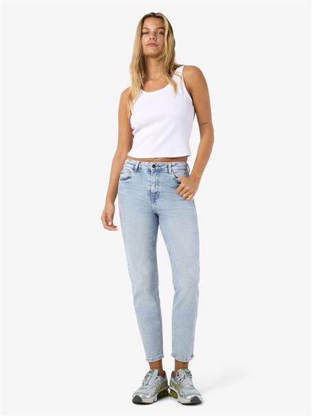 NMMONI HW ST ANK JEANS AZ359LB FWD NOOS light blue denim
