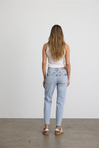 NMMONI HW ST ANK JEANS AZ359LB FWD NOOS light blue denim