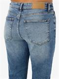 NMMONI HW STRAGHT ANK JEANS AZ221DB NOOS dark blue denim