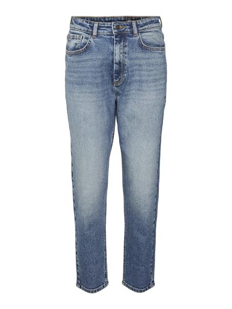 NMMONI HW STRAGHT ANK JEANS AZ221DB NOOS dark blue denim