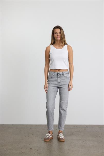 NMMONI HW STRAGHT ANK JEANS AZ277LG NOOS light grey denim