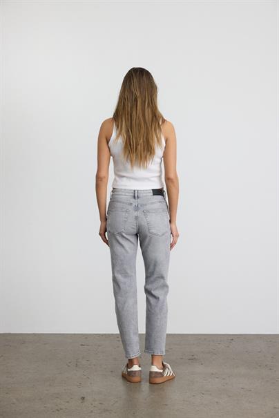 NMMONI HW STRAGHT ANK JEANS AZ277LG NOOS light grey denim