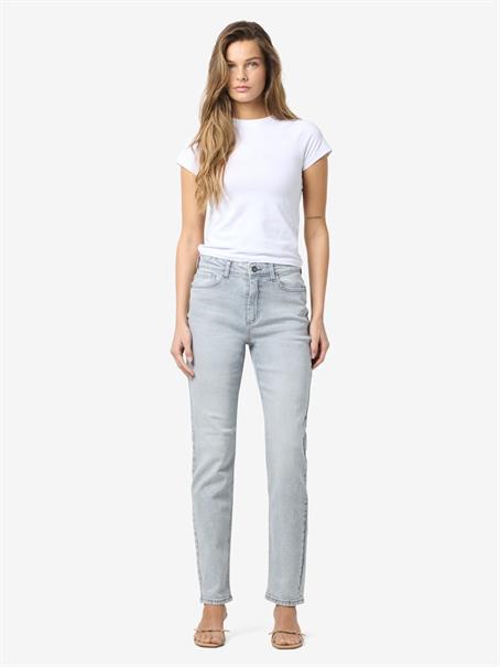 NMMONI HW STRAGHT ANK JEANS AZ277LG NOOS light grey denim