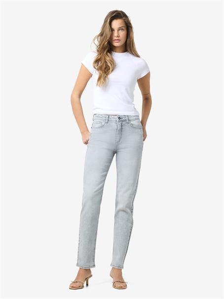 NMMONI HW STRAGHT ANK JEANS AZ277LG NOOS light grey denim