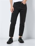 NMMONI HW STRAIGHT ANK BLACK JEANS NOOS black denim