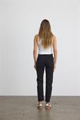 NMMONI HW STRAIGHT ANK BLACK JEANS NOOS black denim