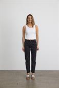 NMMONI HW STRAIGHT ANK BLACK JEANS NOOS black denim