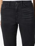 NMMONI HW STRAIGHT ANK BLACK JEANS NOOS black denim