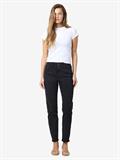 NMMONI HW STRAIGHT ANK BLACK JEANS NOOS black denim