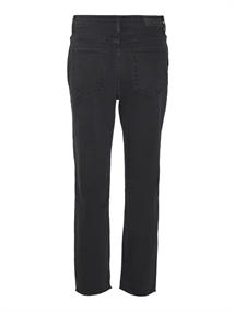 NMMONI HW STRAIGHT ANK BLACK JEANS NOOS black denim