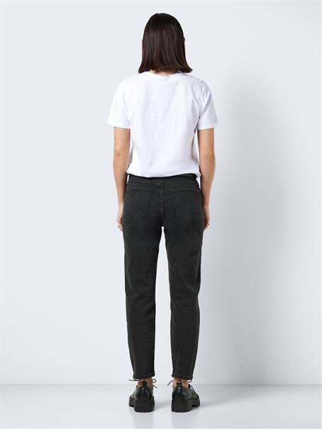 NMMONI HW STRAIGHT ANK BLACK JEANS NOOS black denim