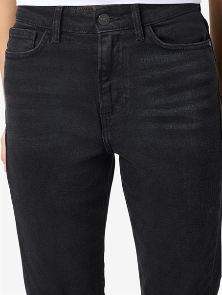 NMMONI HW STRAIGHT ANK BLACK JEANS NOOS black denim