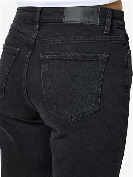 NMMONI HW STRAIGHT ANK BLACK JEANS NOOS black denim