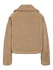 NMNATI CROP TEDDY JACKET FWD NOOS birch