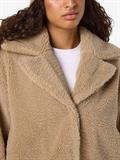 NMNATI CROP TEDDY JACKET FWD NOOS birch