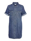 NMNEW SIGNE S/S DENIM DRESS VI002MB NOOS medium blue denim