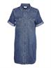 NMNEW SIGNE S/S DENIM DRESS VI002MB NOOS medium blue denim