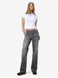 NMNILA LW WIDE JEANS AZ421DG NOOS dark grey denim