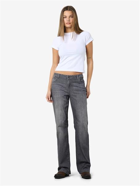 NMNILA LW WIDE JEANS AZ421DG NOOS dark grey denim