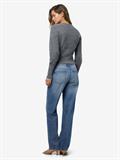 NMNOLA L/S KNIT CARDIGAN FWD medium grey melange