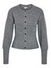 NMNOLA L/S KNIT CARDIGAN FWD medium grey melange