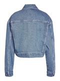 NMRONJA L/S CROP DNM JACKET VI433MB NOOS medium blue denim