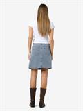 NMRONNIE NW A SHAPE SKIRT VI375LB NOOS light blue denim