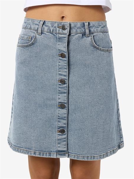 NMRONNIE NW A SHAPE SKIRT VI375LB NOOS light blue denim