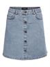 NMRONNIE NW A SHAPE SKIRT VI375LB NOOS light blue denim