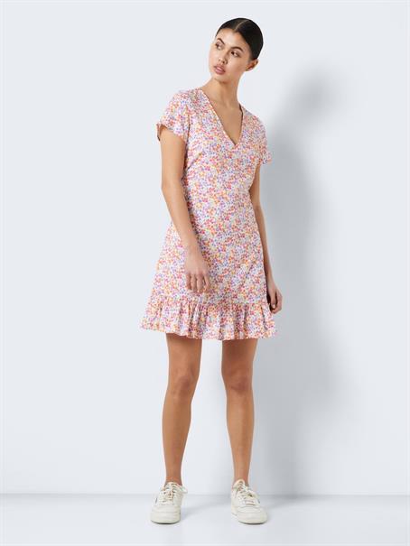 NMSABINA S/S SHORT DRESS sugar swizzle