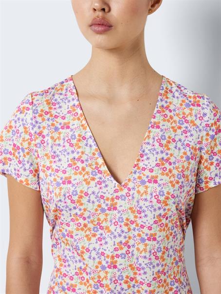 NMSABINA S/S SHORT DRESS sugar swizzle