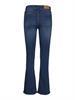 NMSALLIE HW FLARE JEAN VI021MB FWD NOOS medium blue denim