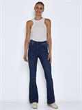 NMSALLIE HW FLARE JEAN VI021MB FWD NOOS medium blue denim