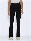 NMSALLIE HW FLARE JEAN VI023BL FWD NOOS black