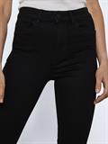 NMSALLIE HW FLARE JEAN VI023BL FWD NOOS black